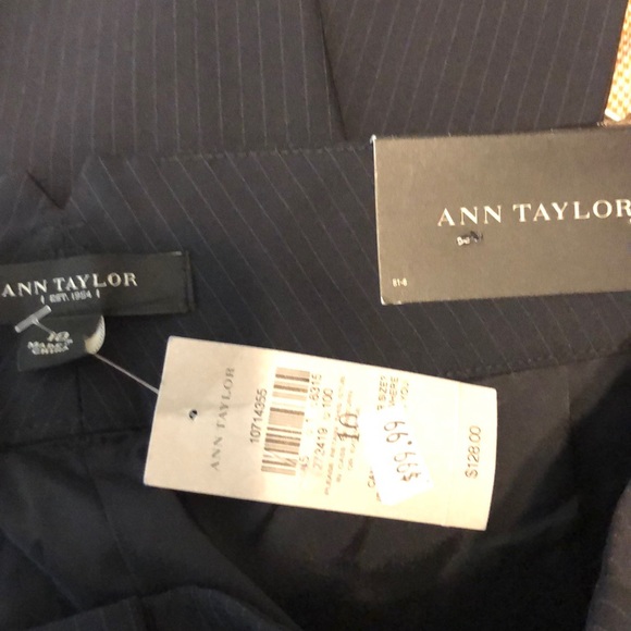 ❗️FINAL❗️ 🆕 Ann Taylor Modern Fit Trouser Leg 10 🔴 - Picture 3 of 4